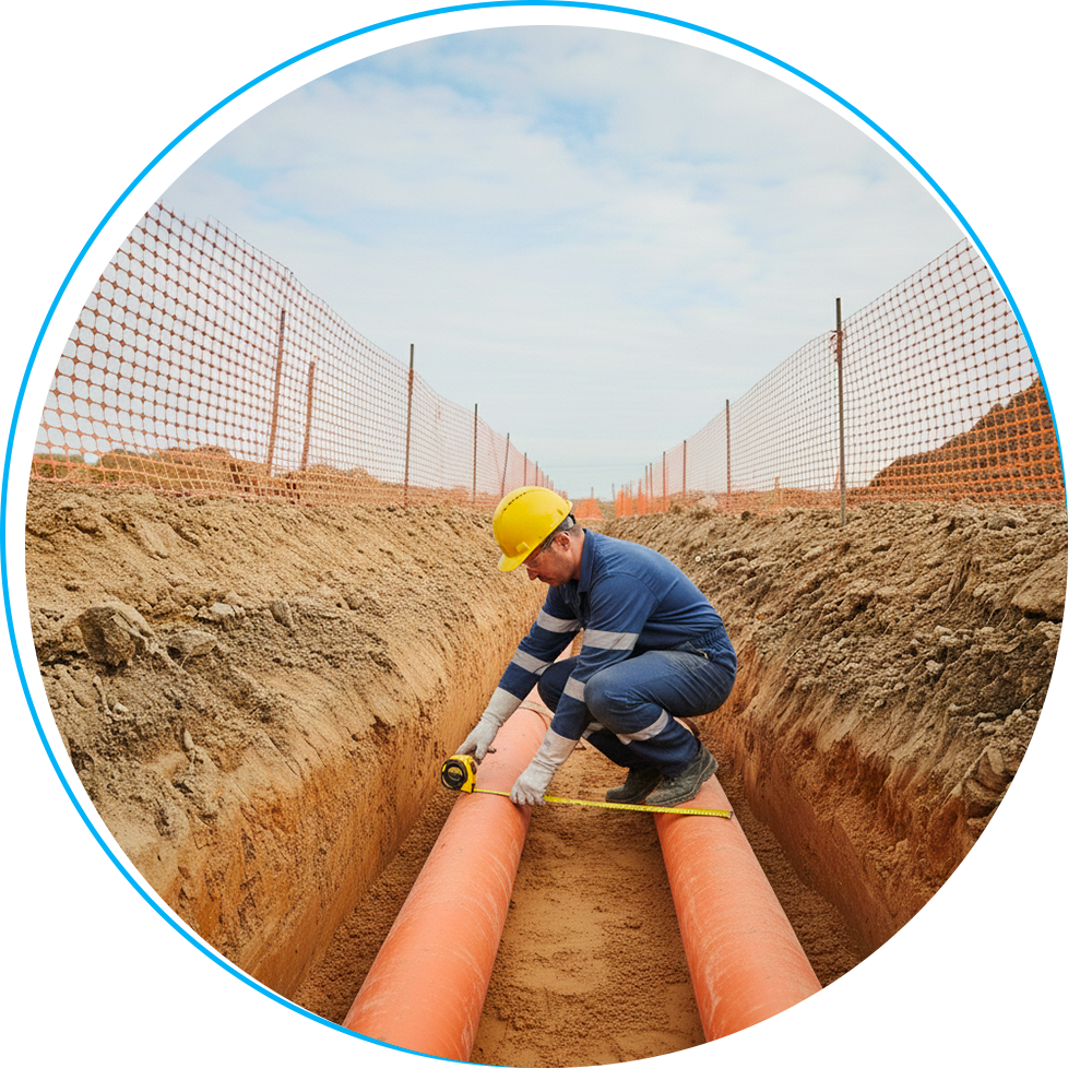 CAP Constructeur en réseaux de canalisations de Travaux Publics